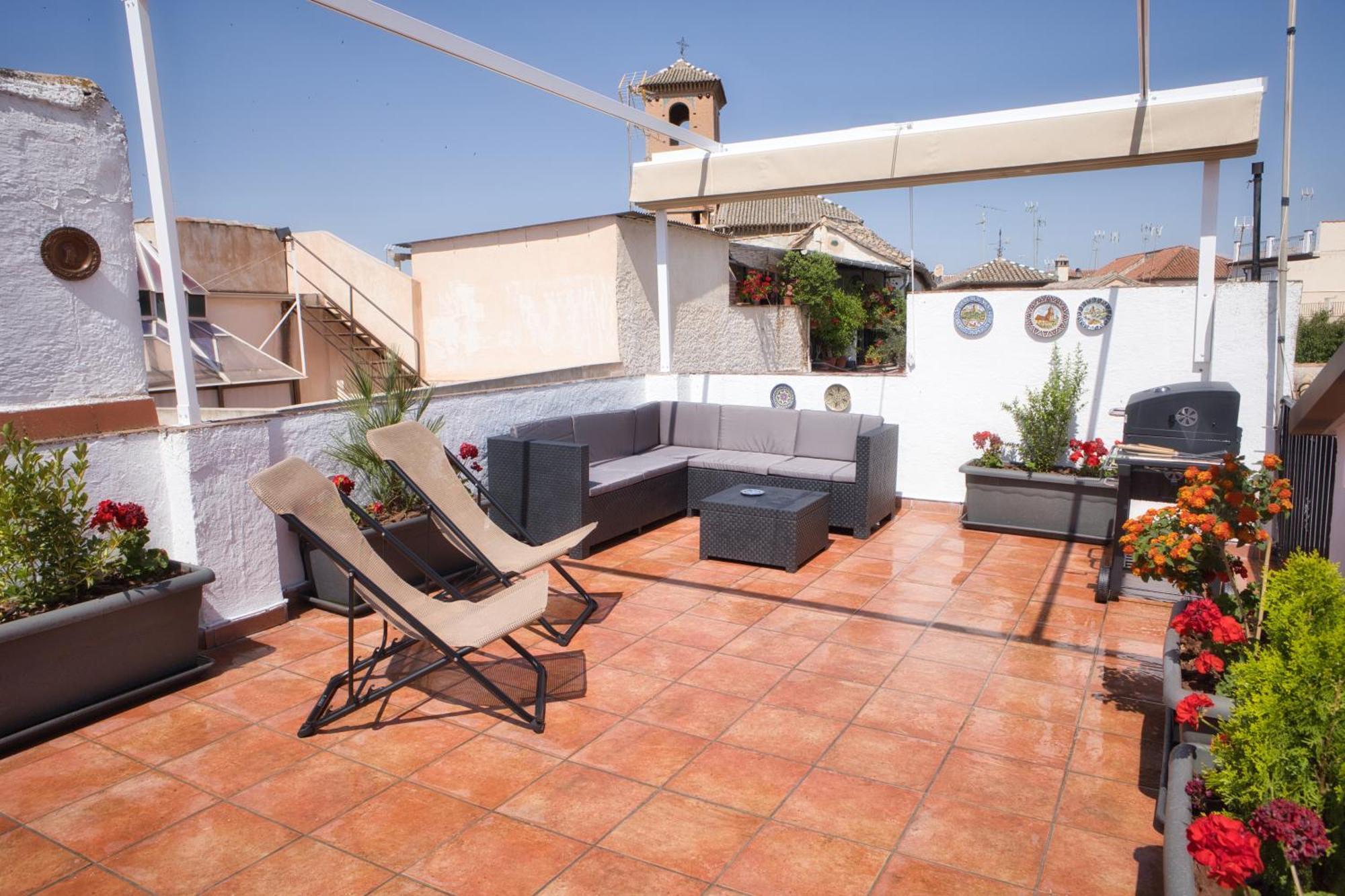 Sunny House Terraza Privada Y Parking Vila Granada Exterior foto